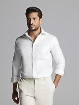 Joseph Abboud Modern Fit Wrinkle-Resistant 100% Cotton Dress Shirt