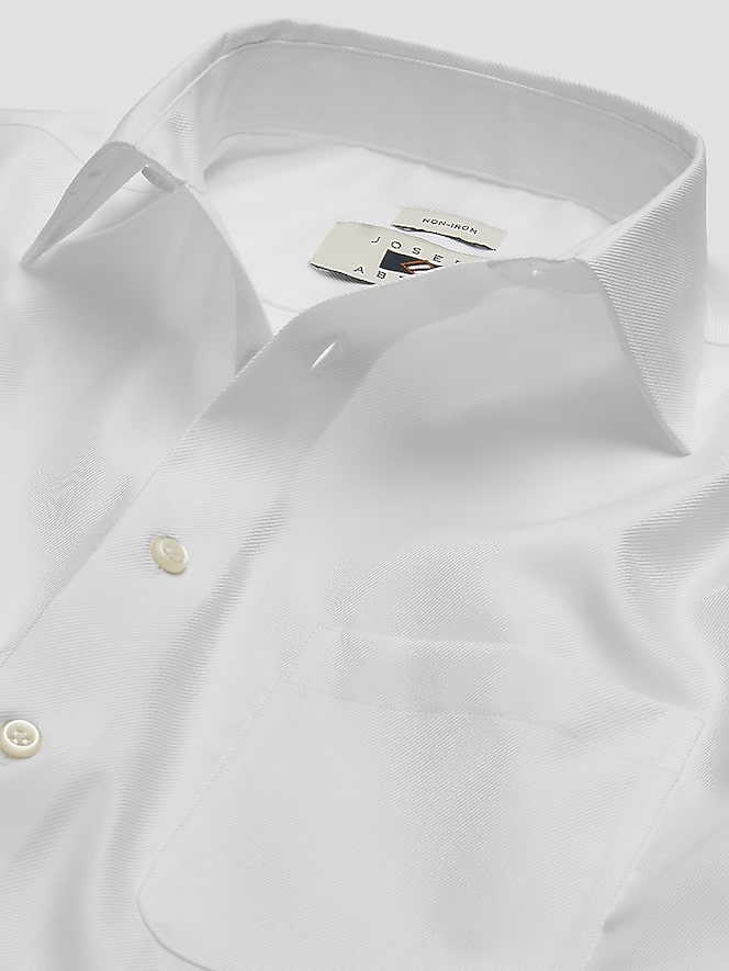 Joseph Abboud Classic Fit Wrinkle-Resistant 100% Cotton Dress Shirt