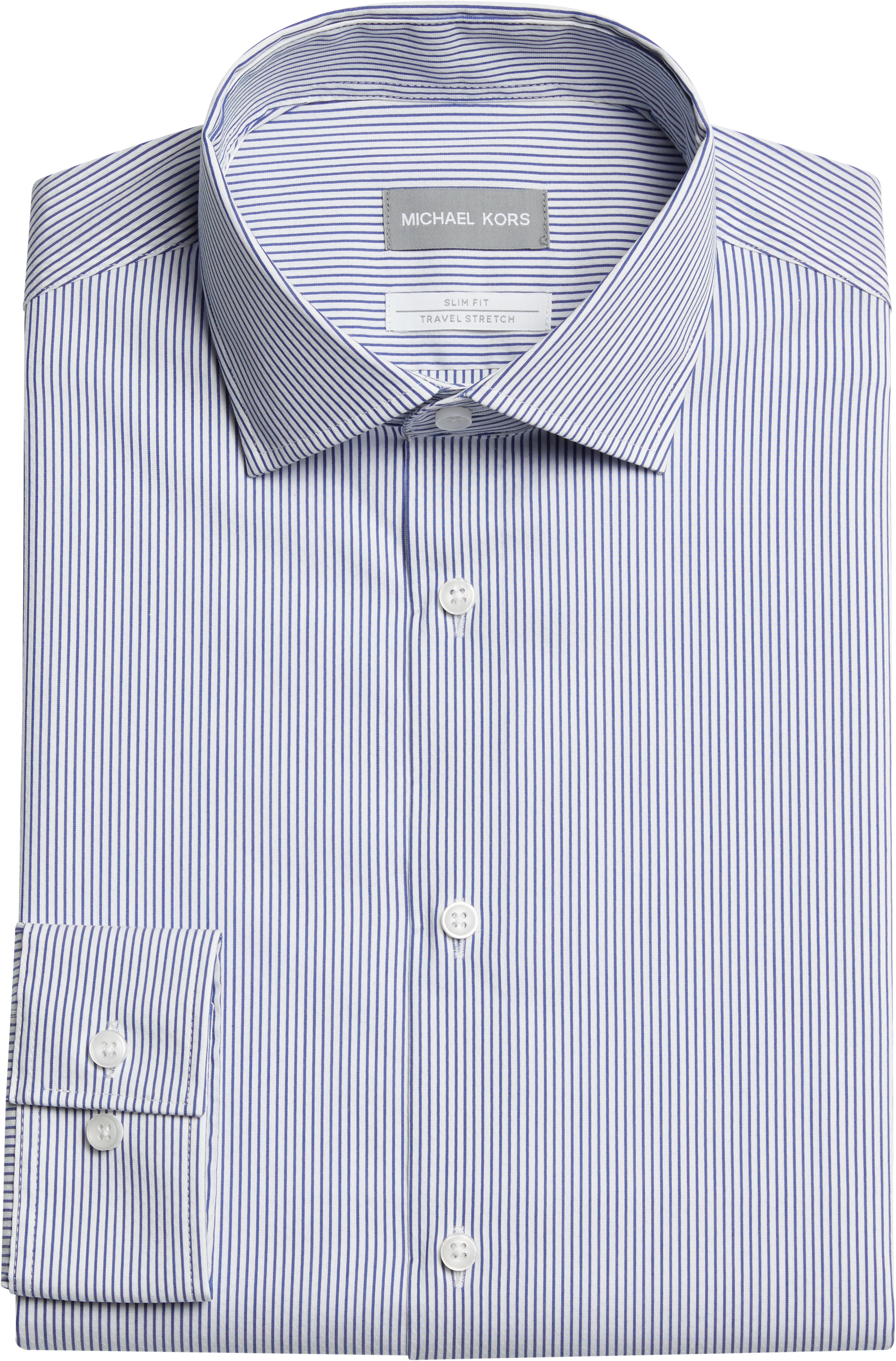 Michael kors slim 2024 fit dress shirts