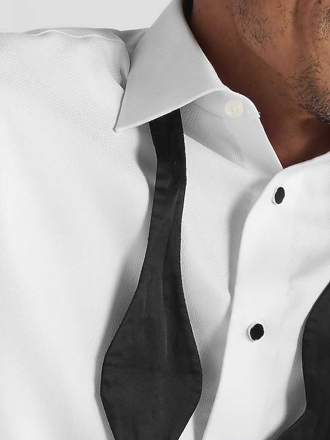 Joseph Abboud Modern Fit French Cuff Tuxedo Shirt