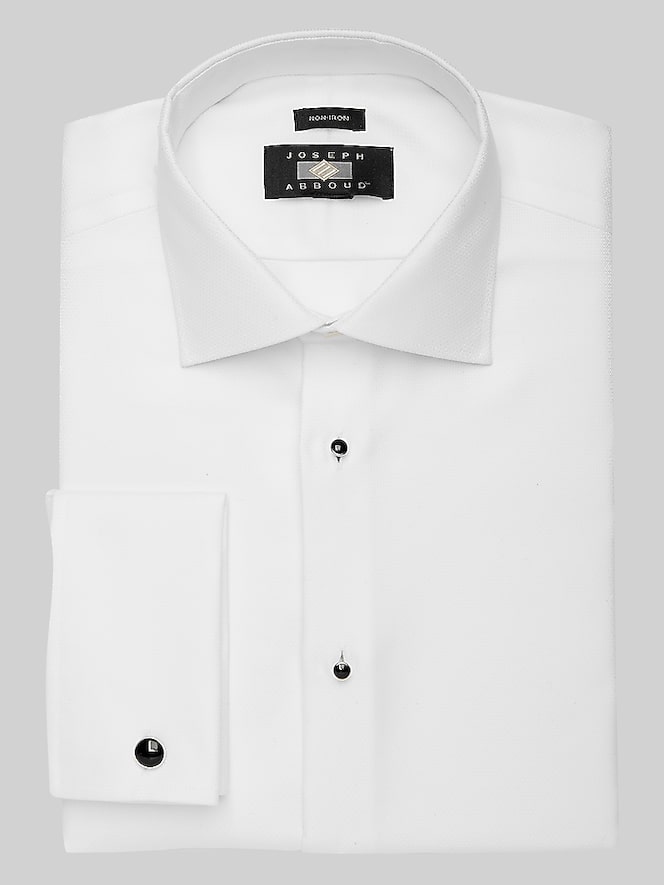 Joseph Abboud Modern Fit French Cuff Tuxedo Shirt