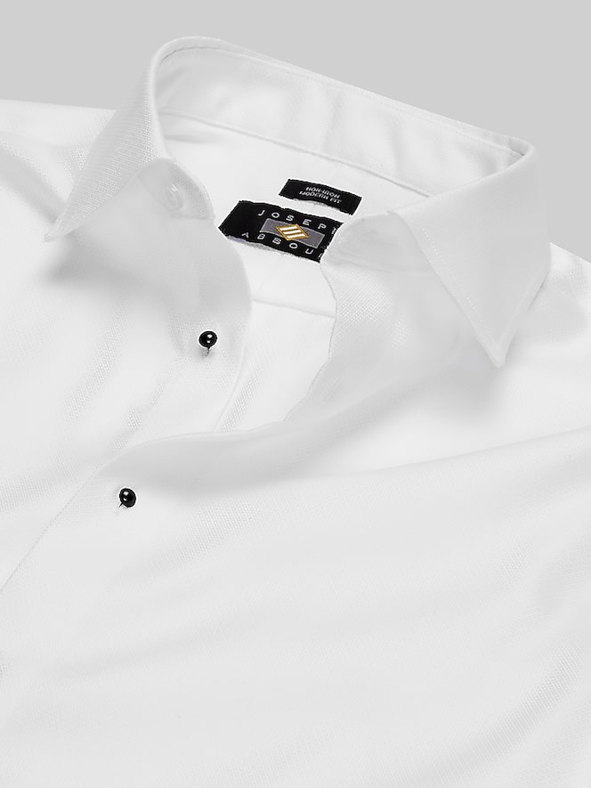 Joseph Abboud Modern Fit French Cuff Tuxedo Shirt