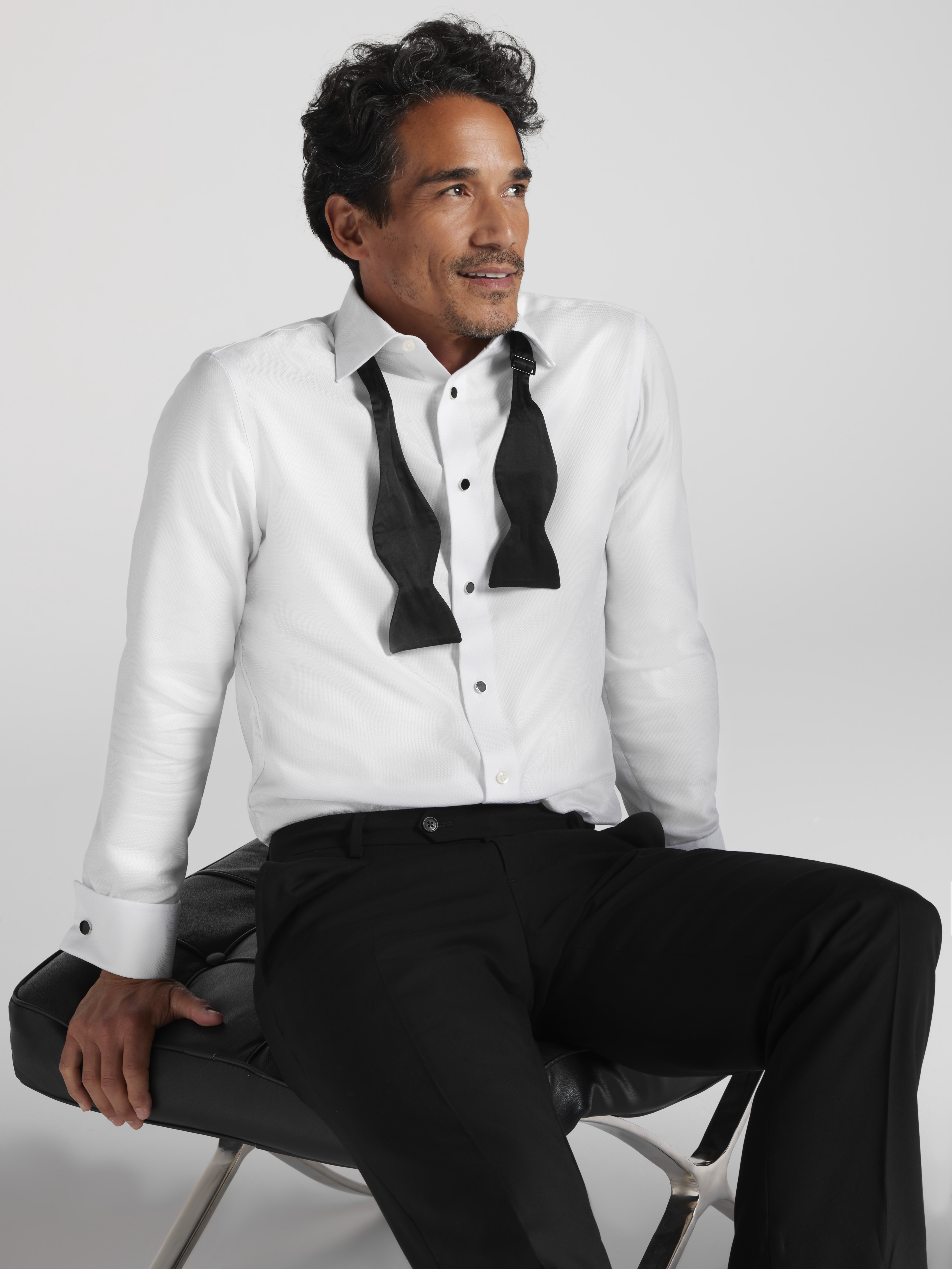 Modern Fit French Cuff Tuxedo Shirt