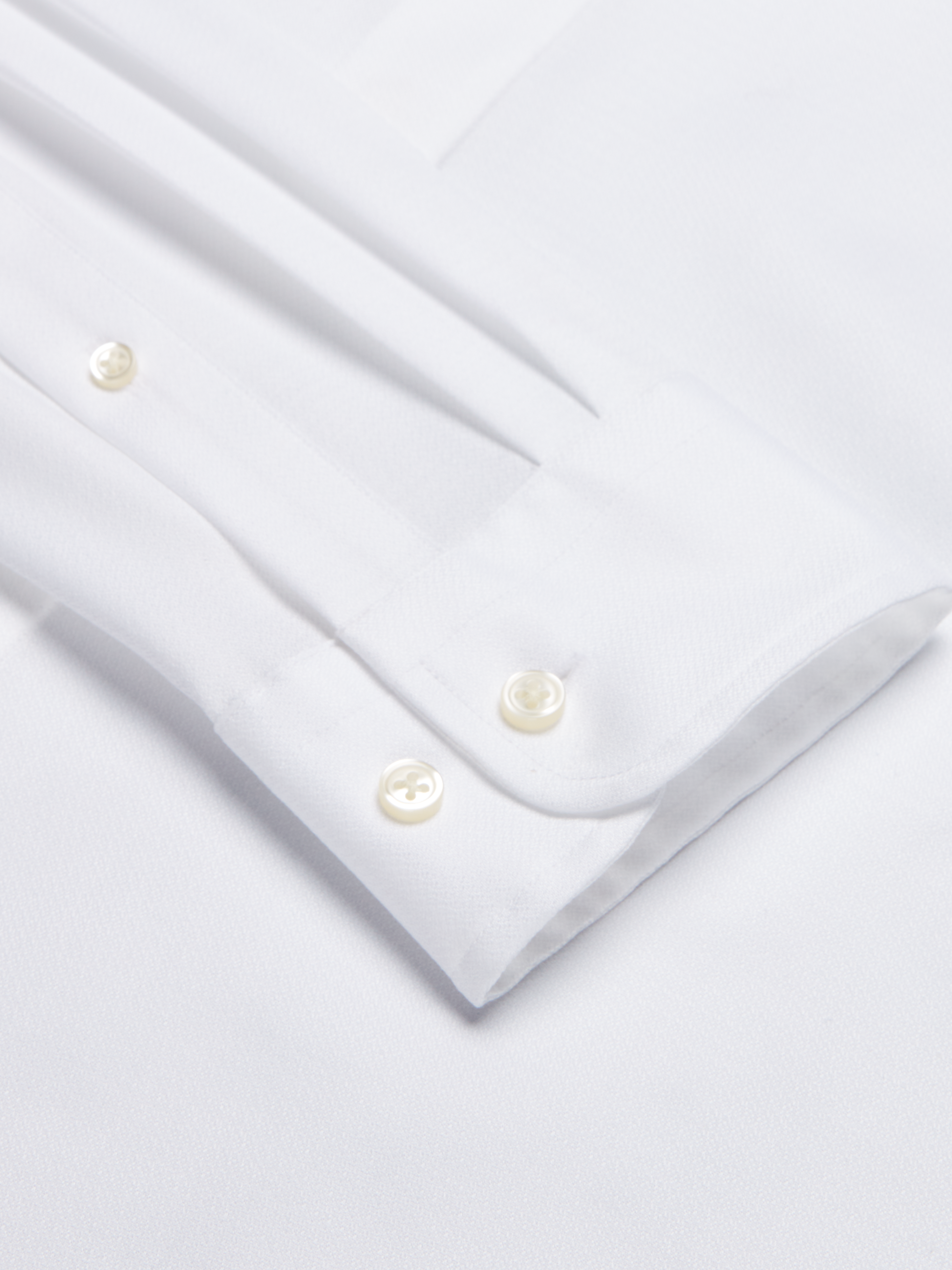 Slim Fit Covered Placket Dress Shirt