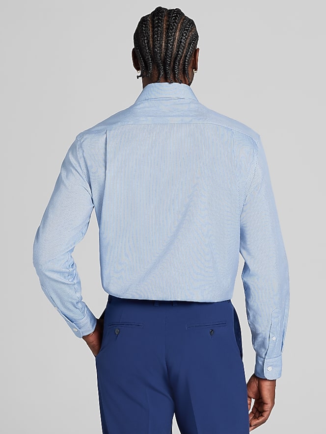 Joseph Abboud Classic Fit Spread Collar Dress Shirt