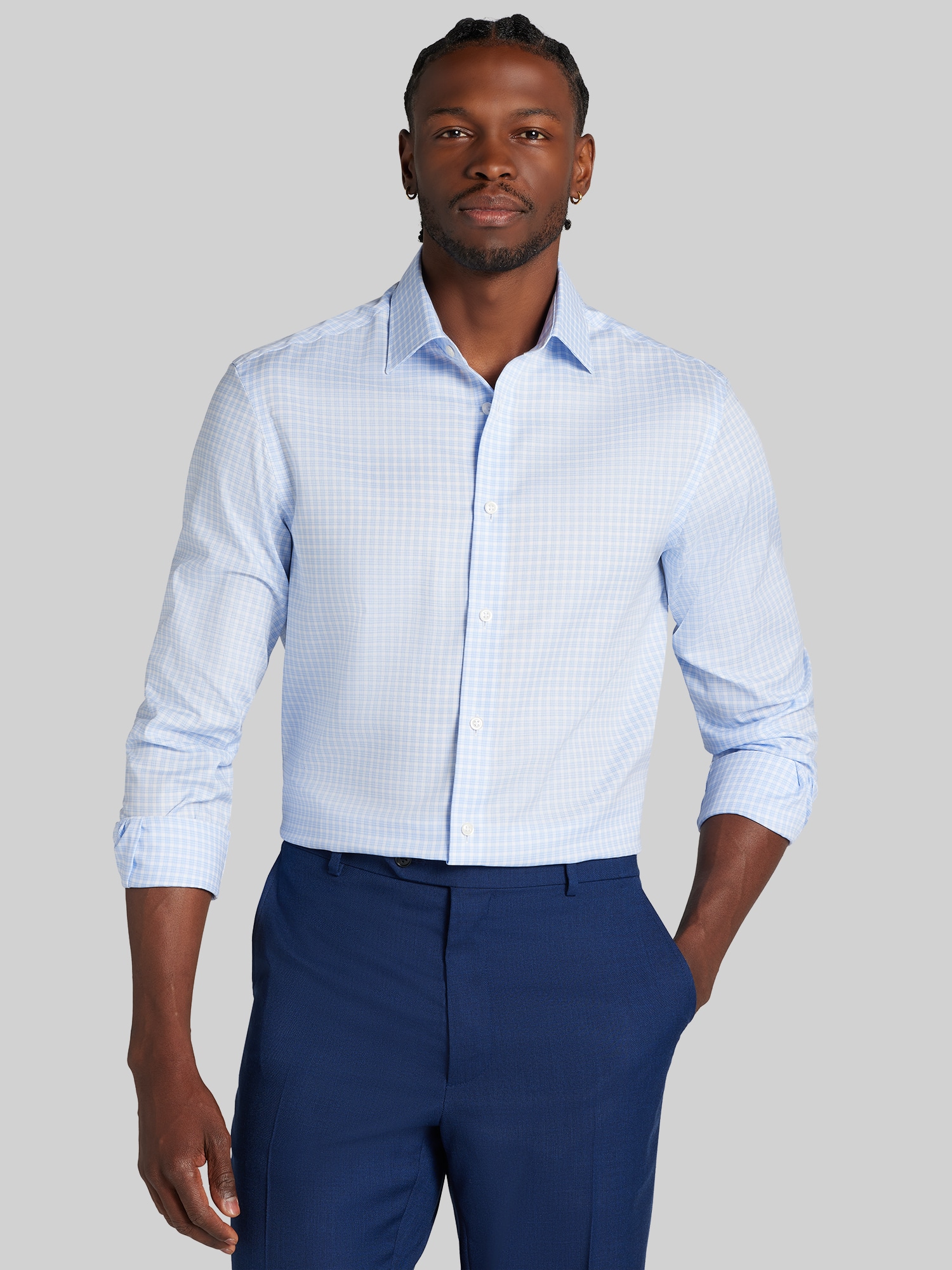 Mens Relaxed Fit Dress Shirts | Men's Wearhouse