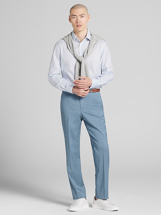 Joseph Abboud Classic Fit Plaid Dress Shirt