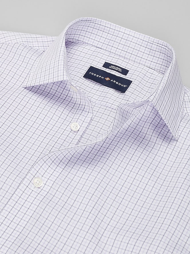 Joseph Abboud Classic Fit Double-Check Dress Shirt