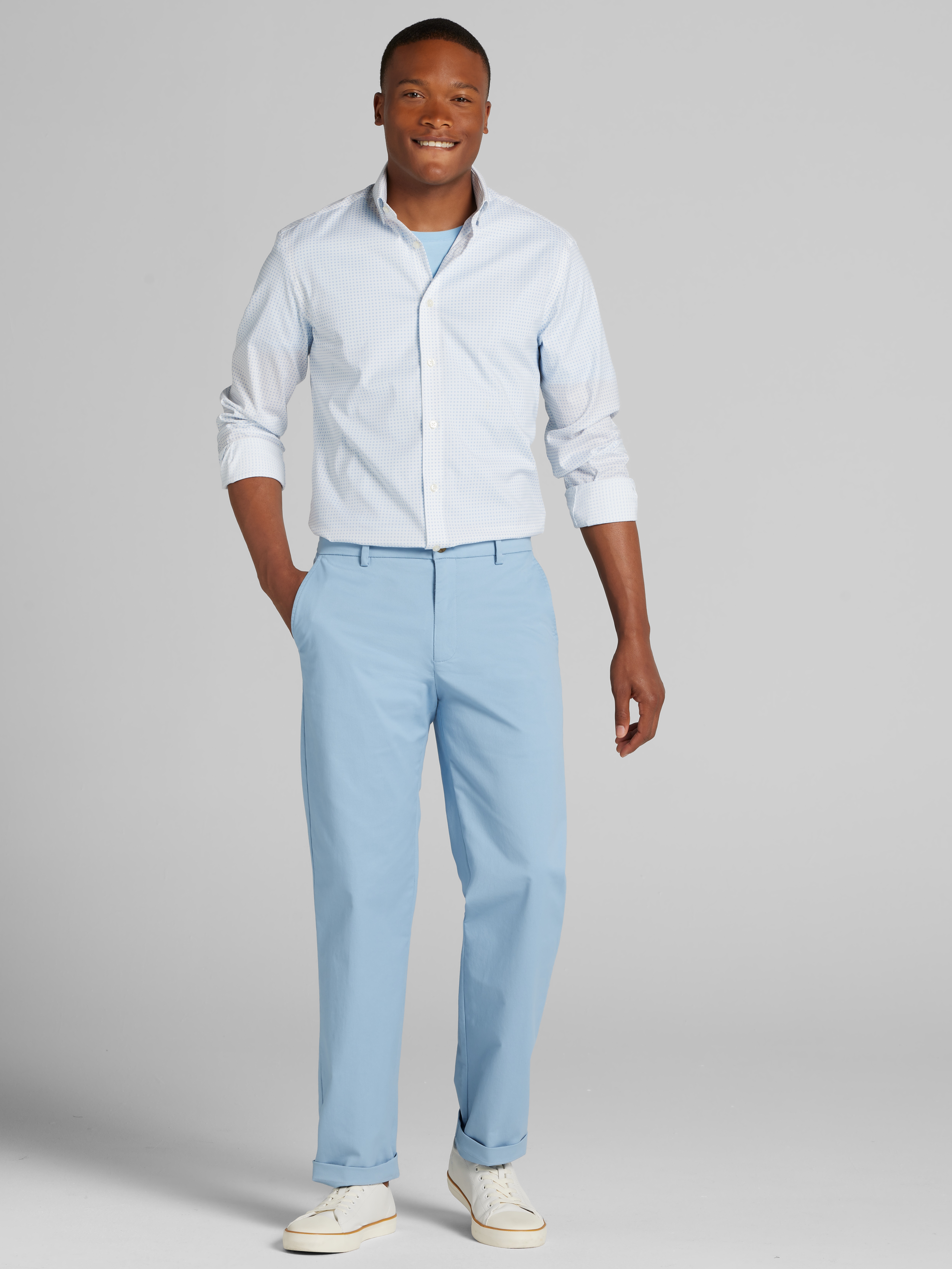 Slim Fit Ultra Performance Stretch Dress Shirt