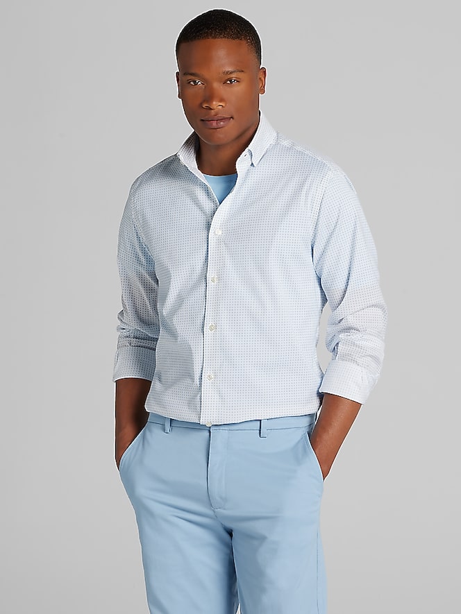 Awearness Kenneth Cole Slim Fit Ultra Performance Stretch Dress Shirt