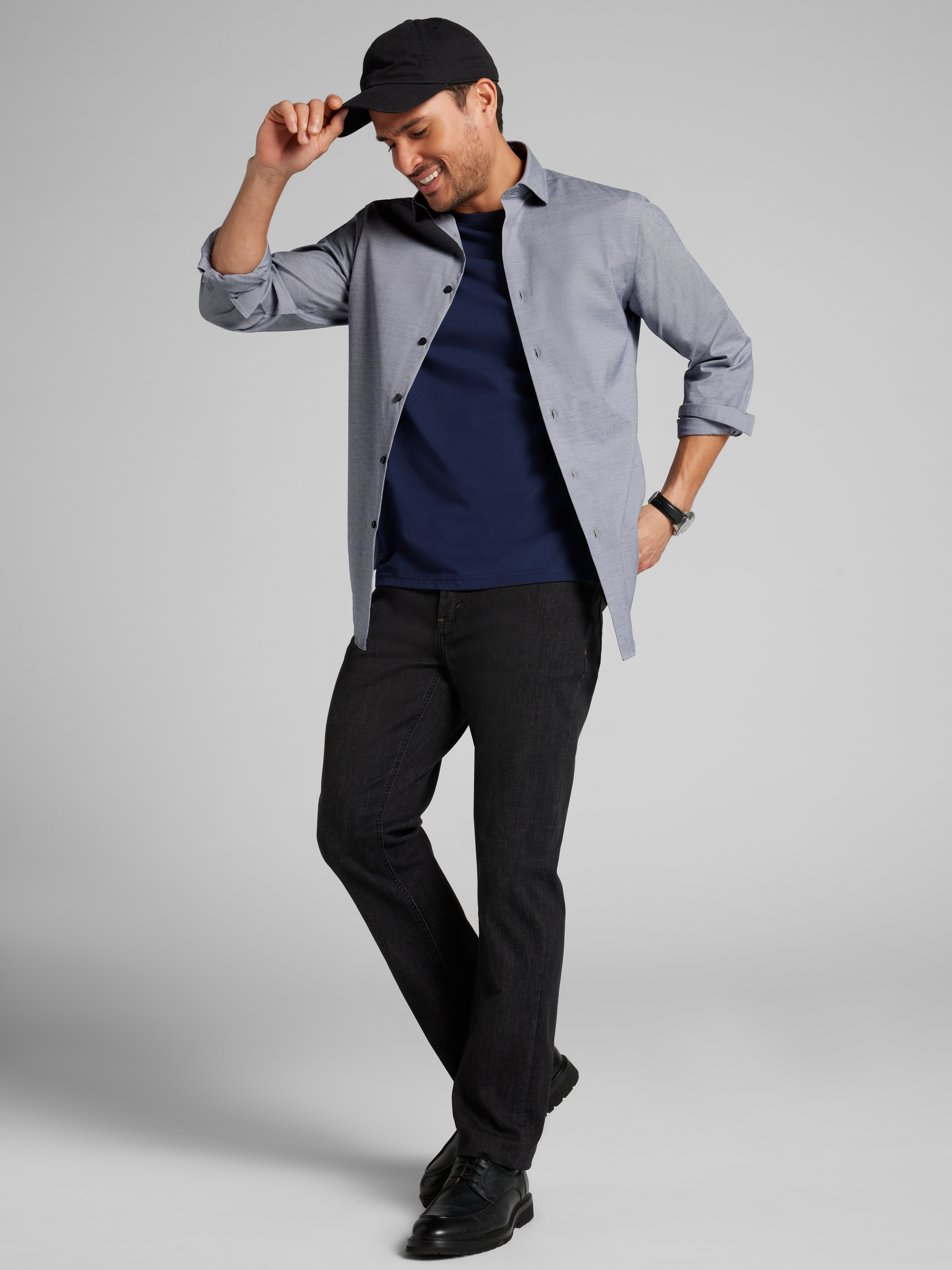 Slim Fit Stretch Dress Shirt
