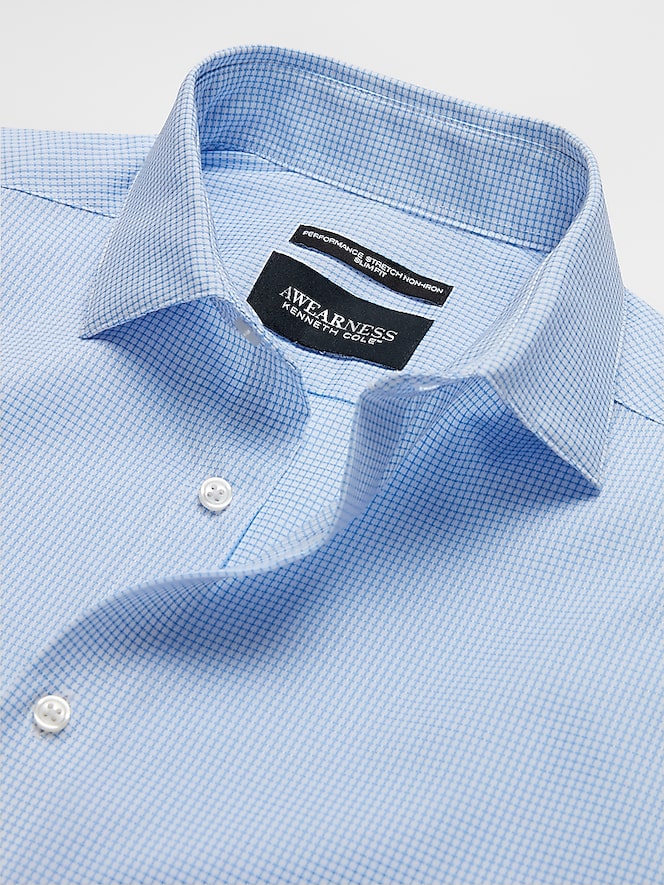 Awearness Kenneth Cole Slim Fit Ultra Performance Stretch Dress Shirt