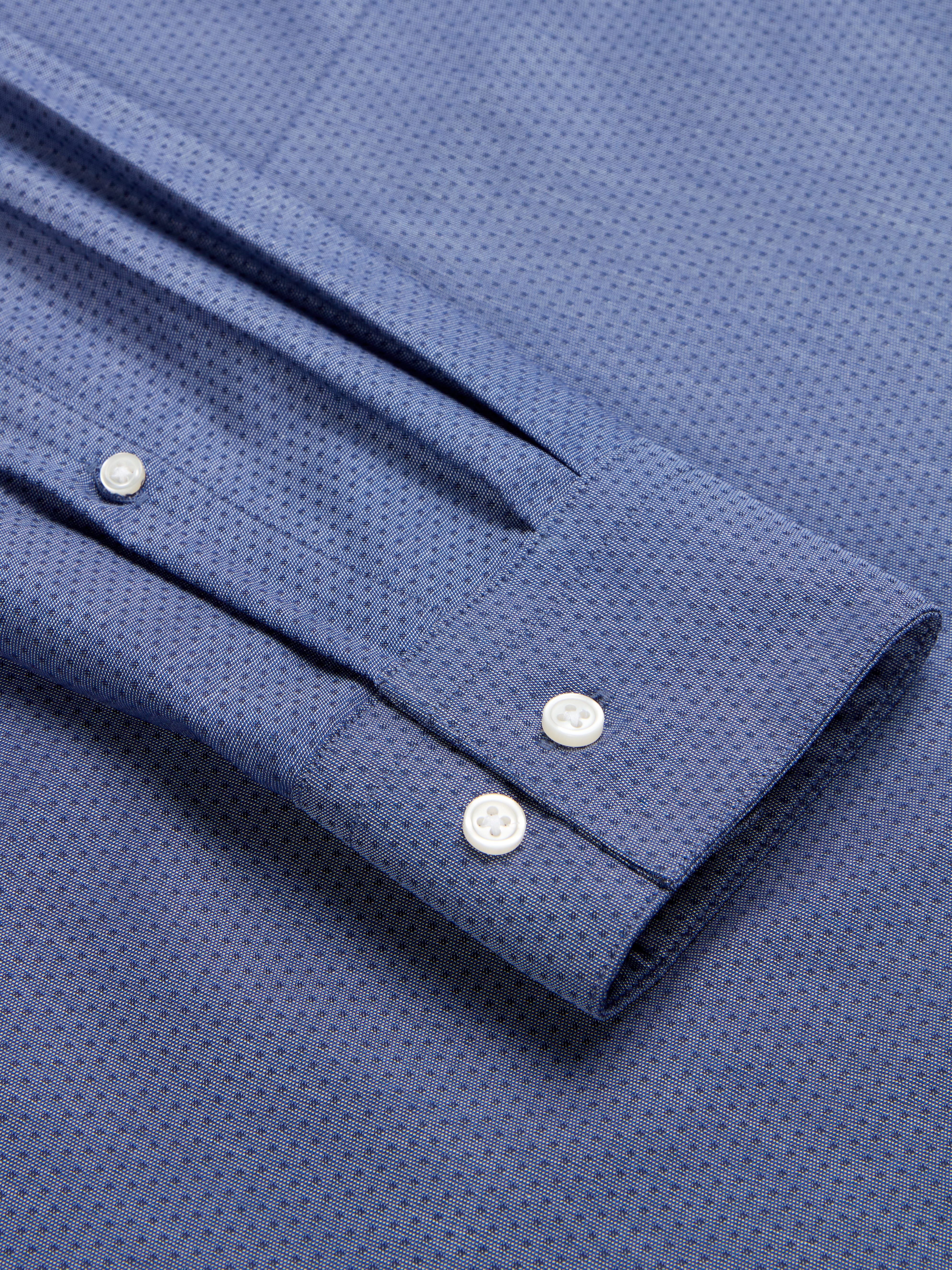 Slim Fit Ultra Performance Stretch Dot Dress Shirt