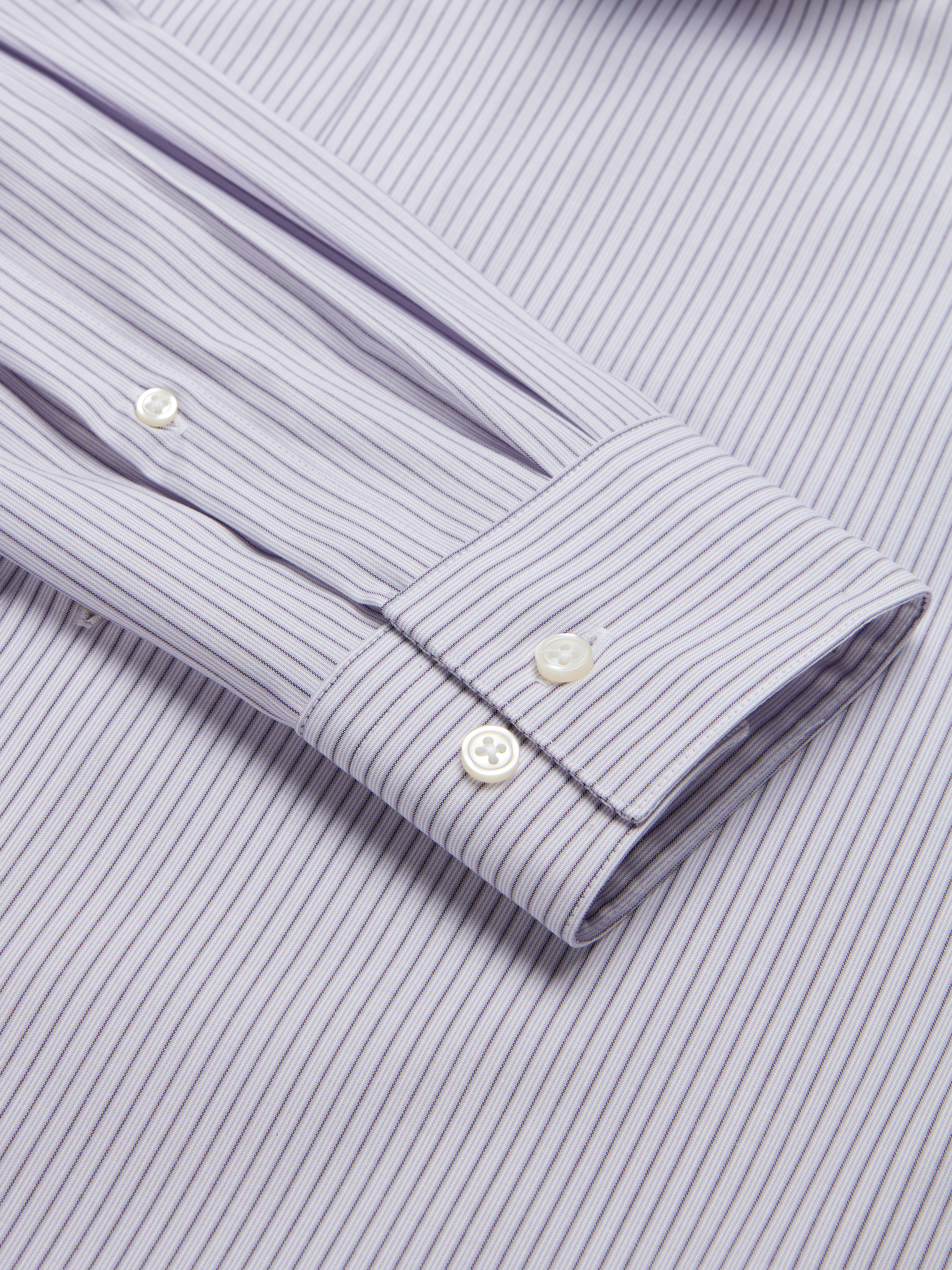 Slim Fit Ultra Performance Stretch Multistripe Dress Shirt