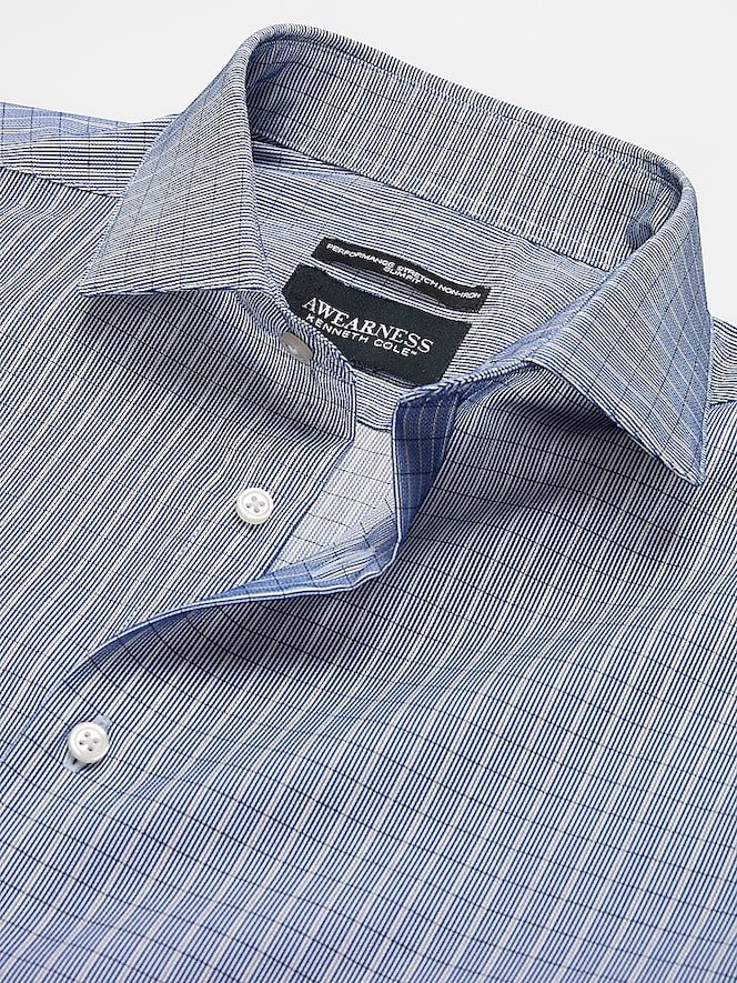 Awearness Kenneth Cole Slim Fit Ultra Performance Stretch Dress Shirt