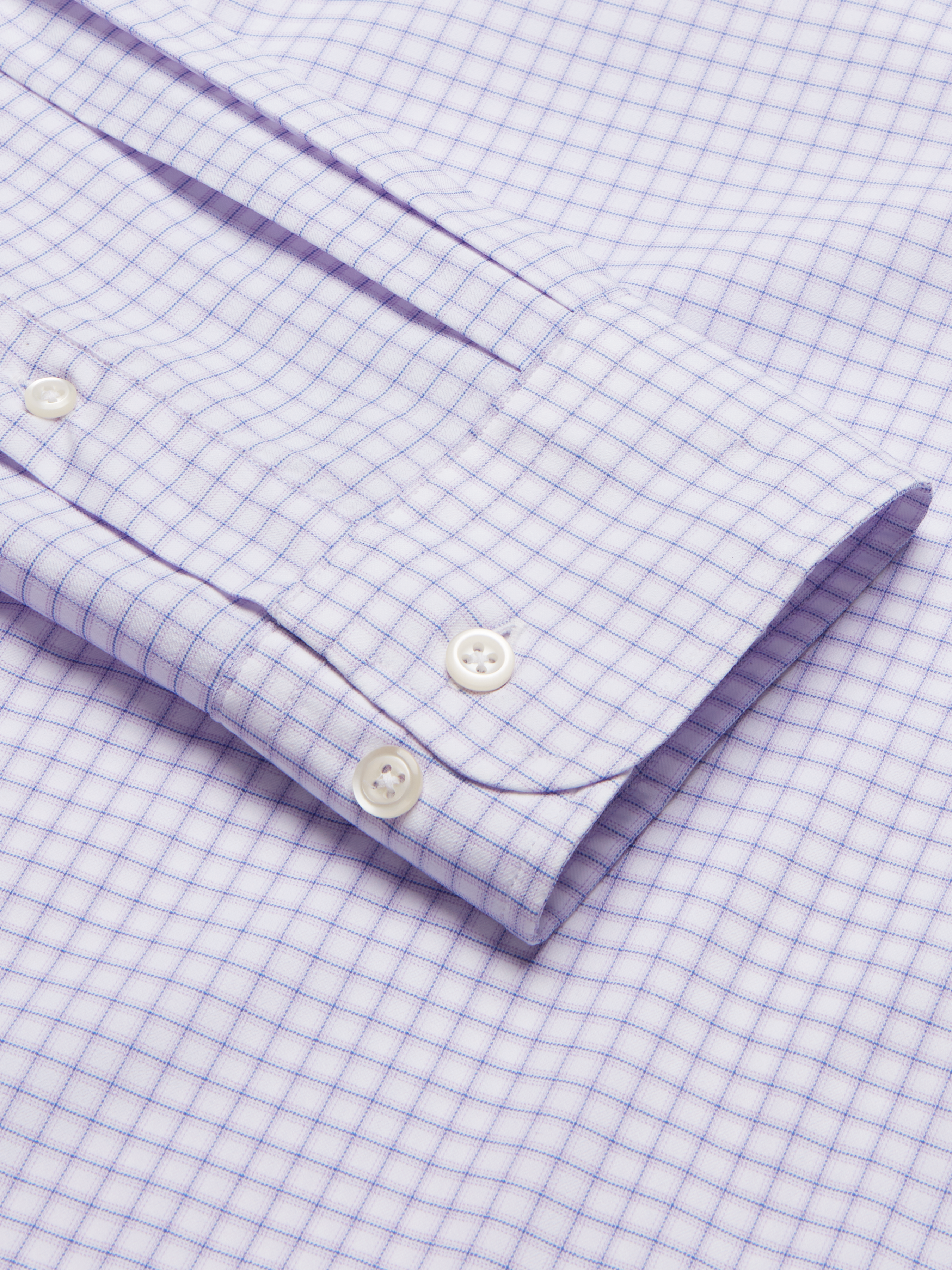 Modern Fit Performance Plaid Dress Shirt