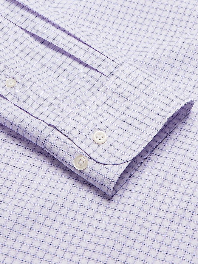 Joseph Abboud Modern Fit Performance Plaid Dress Shirt