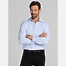 Joseph Abboud Modern Fit Performance Small Plaid Dress Shirt