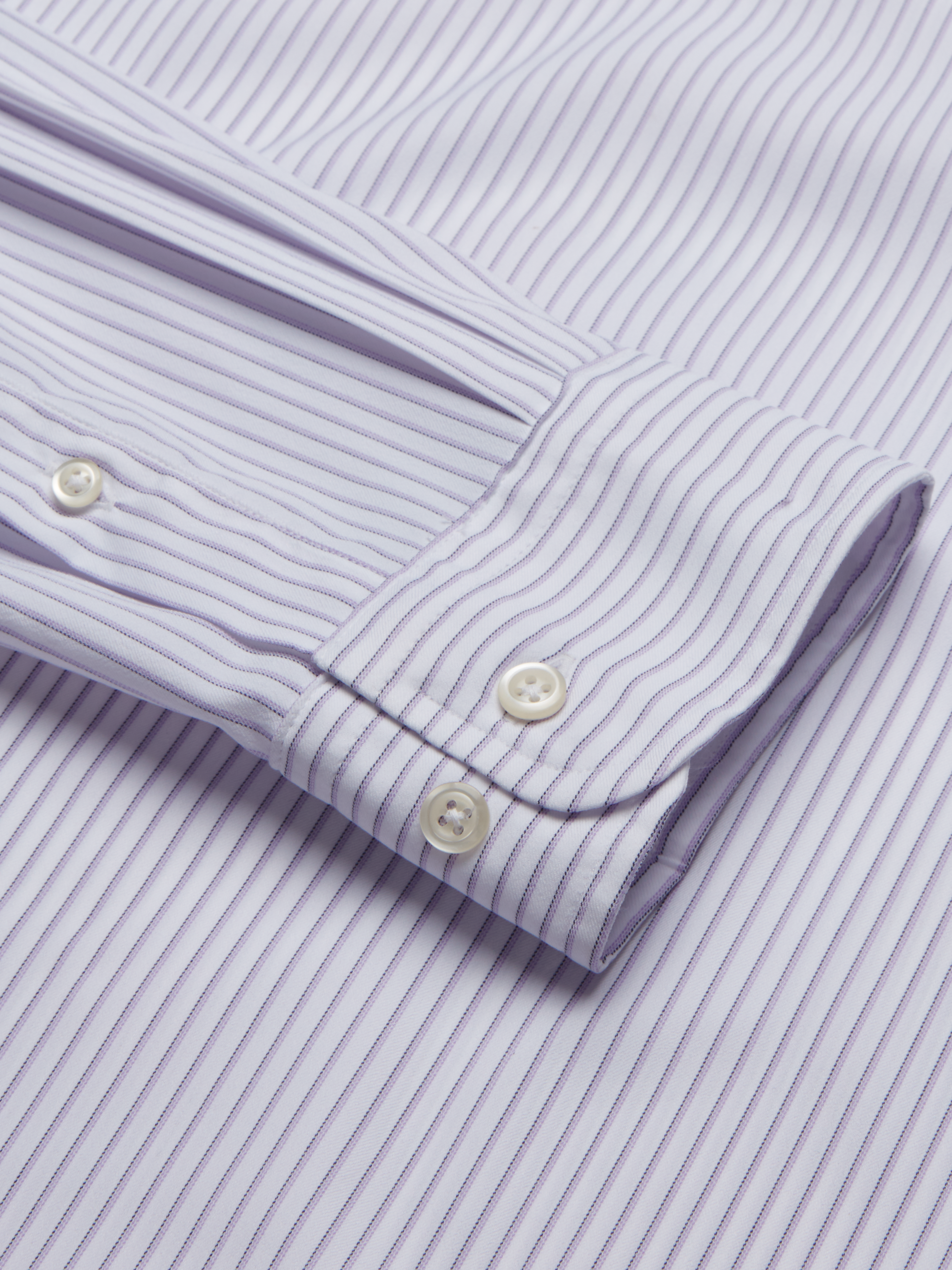 Modern Fit Performance Stripe Dress Shirt
