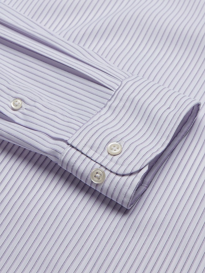 Joseph Abboud Modern Fit Performance Stripe Dress Shirt