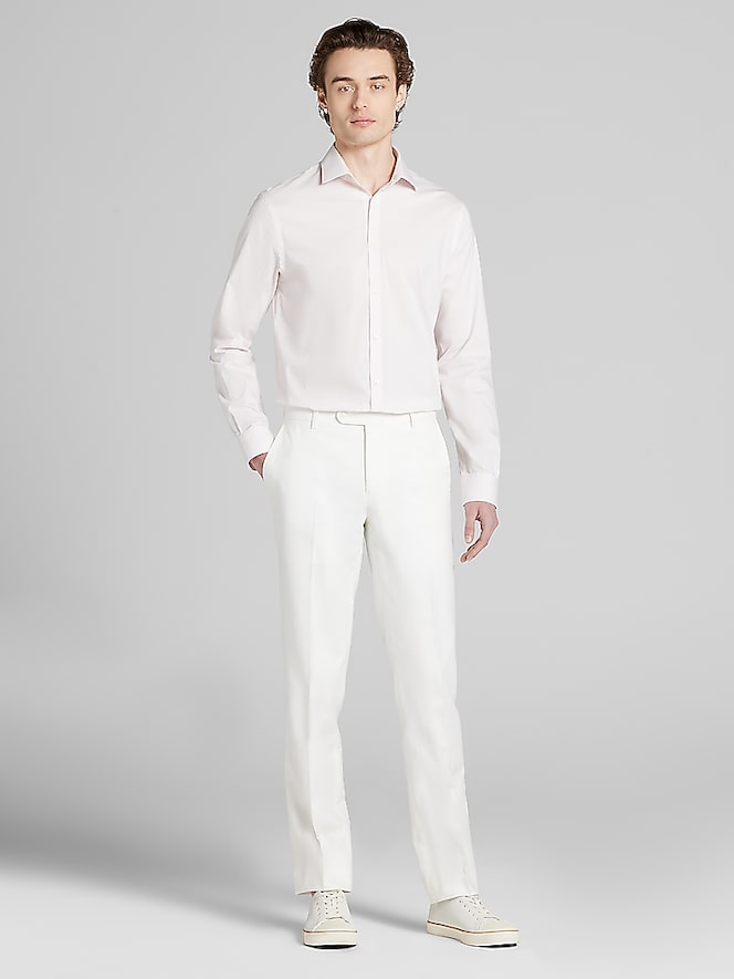 Egara Skinny Fit Triangles Dress Shirt