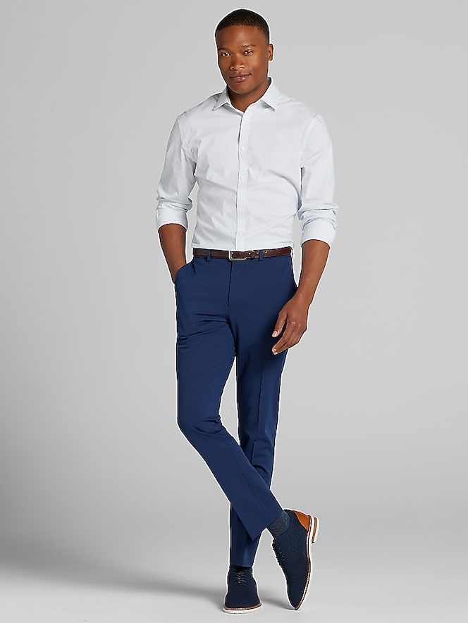 Egara Skinny Fit Floral Dress Shirt