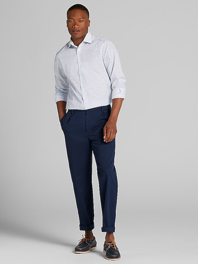 Awearness Kenneth Cole Slim Fit Ultra Performance Stretch Dress Shirt