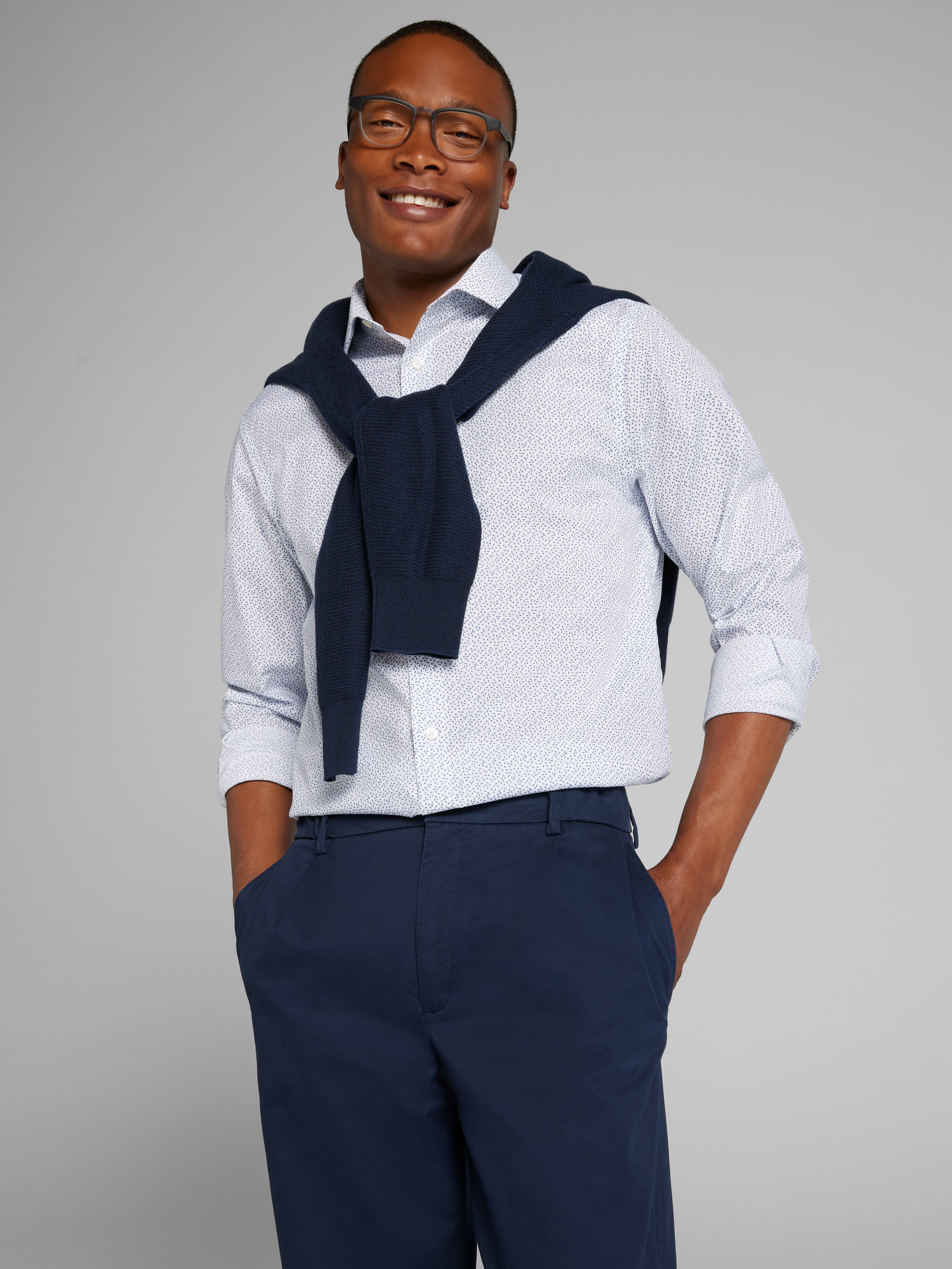 Slim Fit Ultra Performance Stretch Dress Shirt