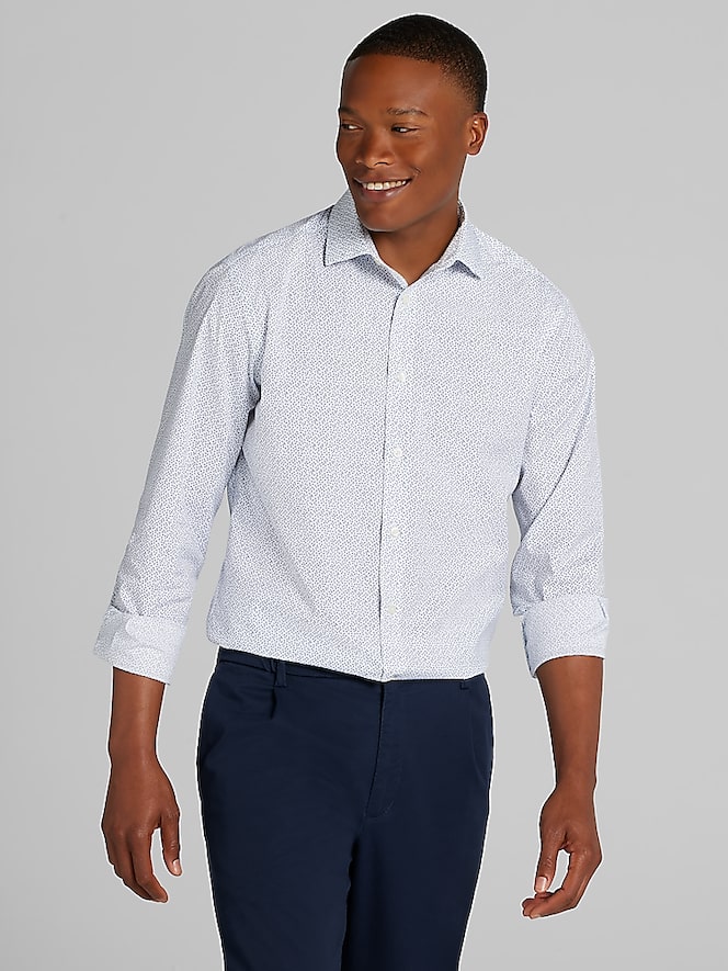 Awearness Kenneth Cole Slim Fit Ultra Performance Stretch Dress Shirt