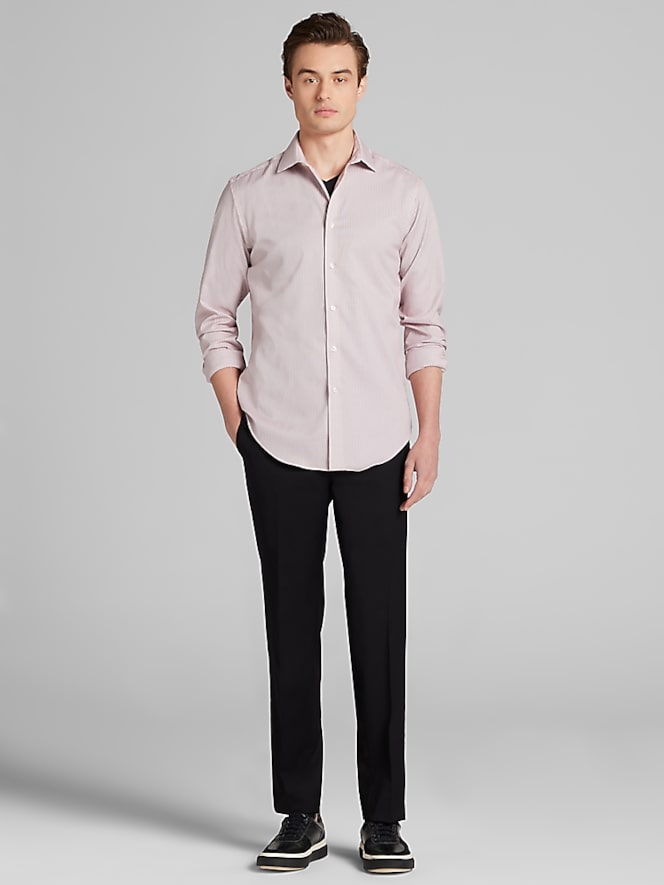 Awearness Kenneth Cole Slim Fit Ultra Performance Stretch Dress Shirt