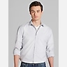 Awearness Kenneth Cole Slim Fit Ultra Performance Stretch Mini Plaid Dress Shirt
