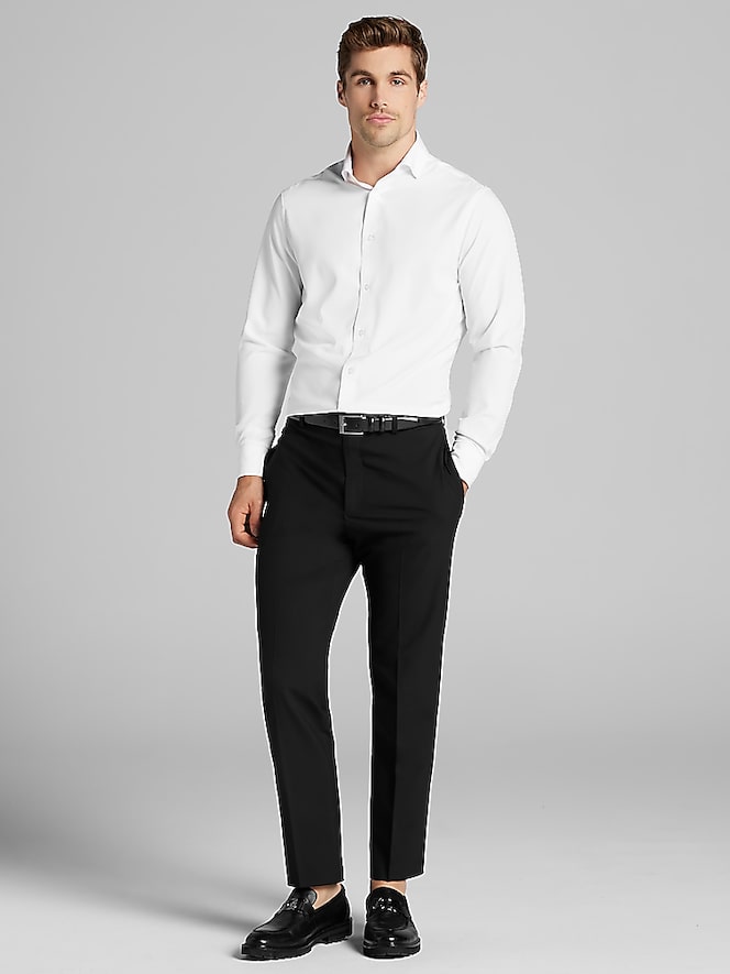 Wilke-Rodriguez Slim Fit 4-Way Stretch Dress Shirt