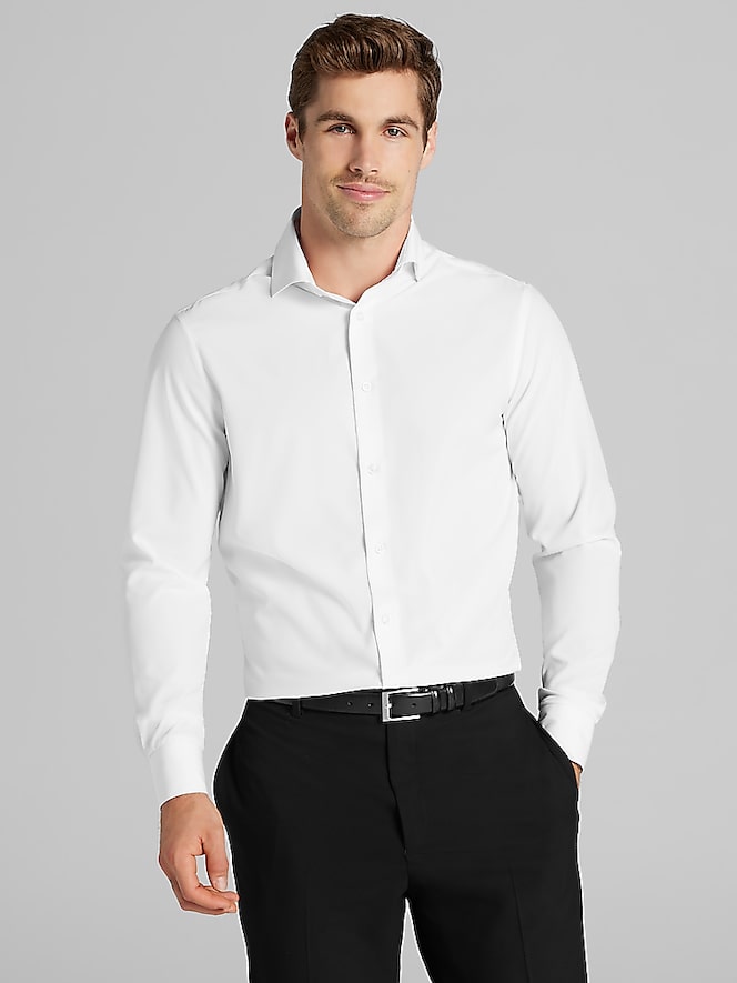 Wilke-Rodriguez Slim Fit 4-Way Stretch Dress Shirt