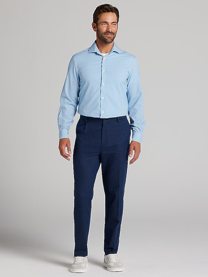Wilke-Rodriguez Modern Fit Bengal Stripe Dress Shirt