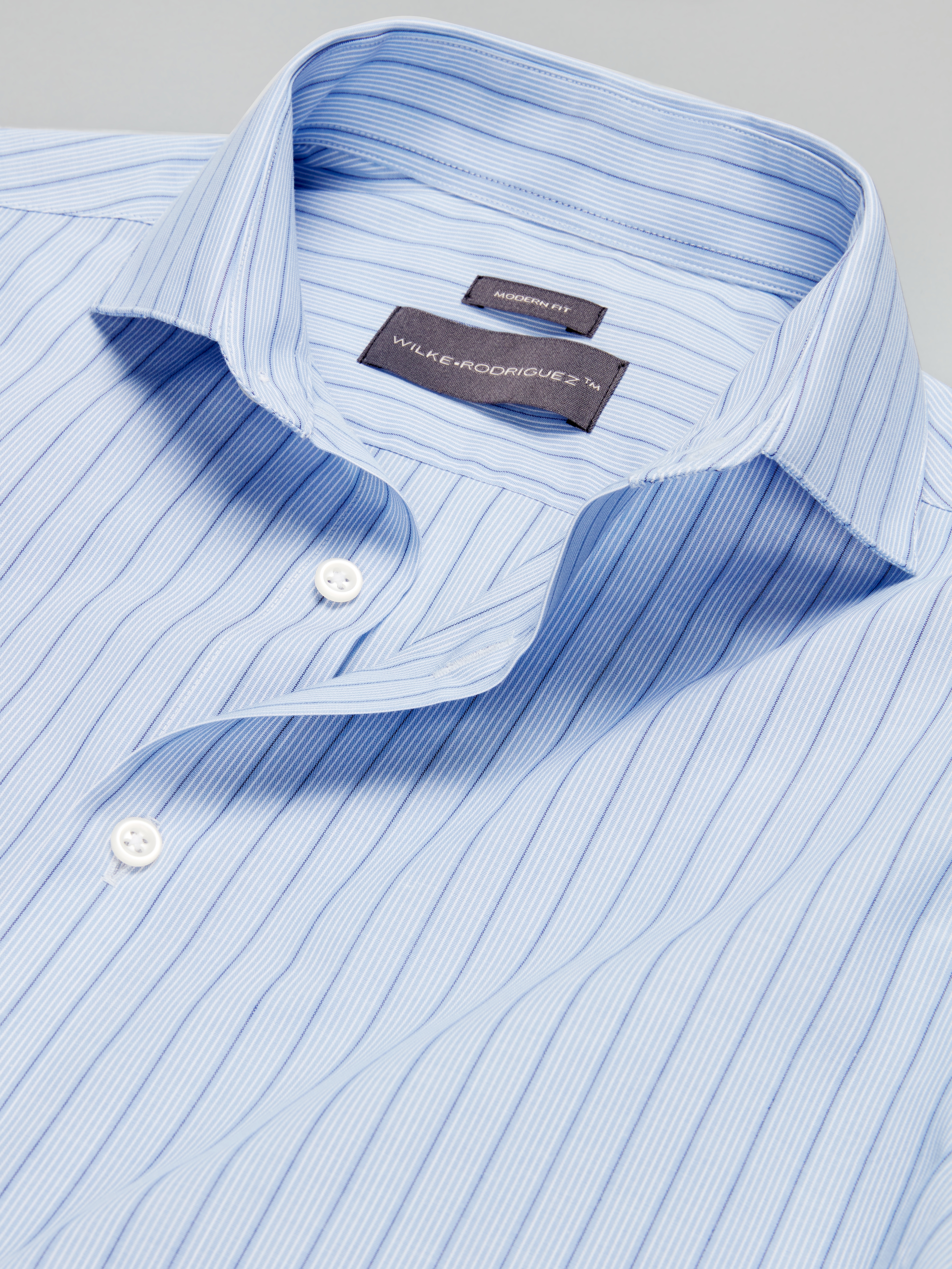 Modern Fit Bengal Stripe Dress Shirt
