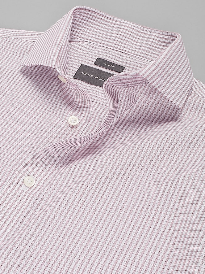 Wilke-Rodriguez Slim Fit Check Dress Shirt