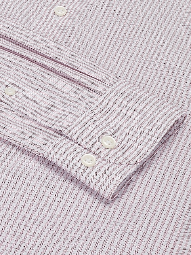 Wilke-Rodriguez Slim Fit Check Dress Shirt