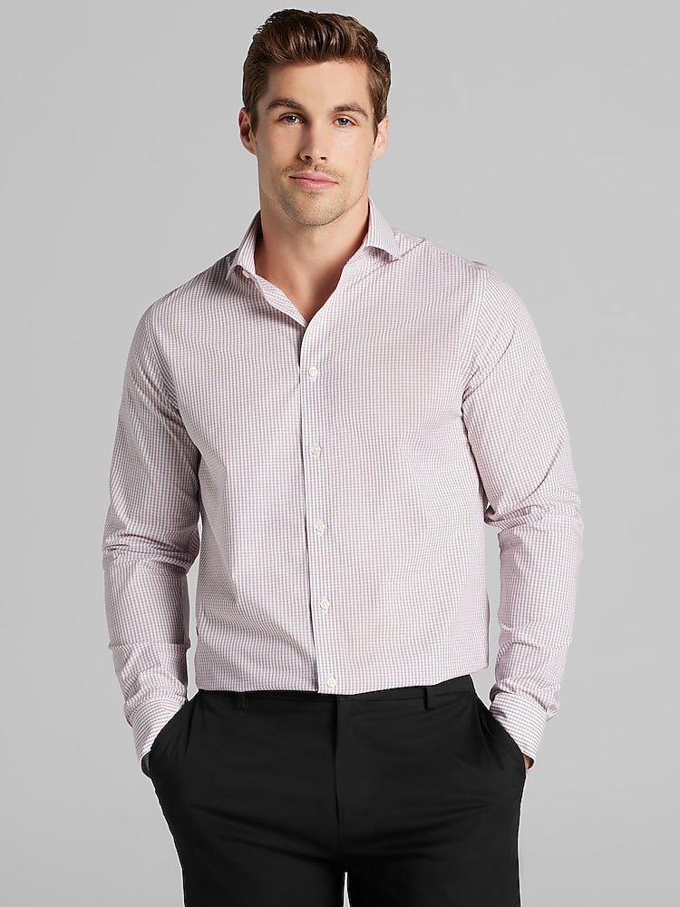 white christmas dresses Lyocell Solid Casual Shirt