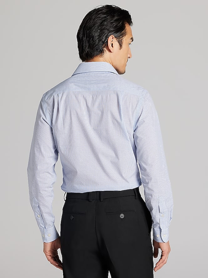Wilke-Rodriguez Slim Fit Check Dress Shirt