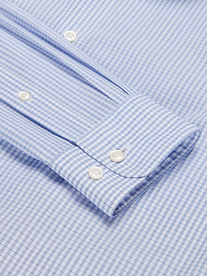 Wilke-Rodriguez Slim Fit Check Dress Shirt