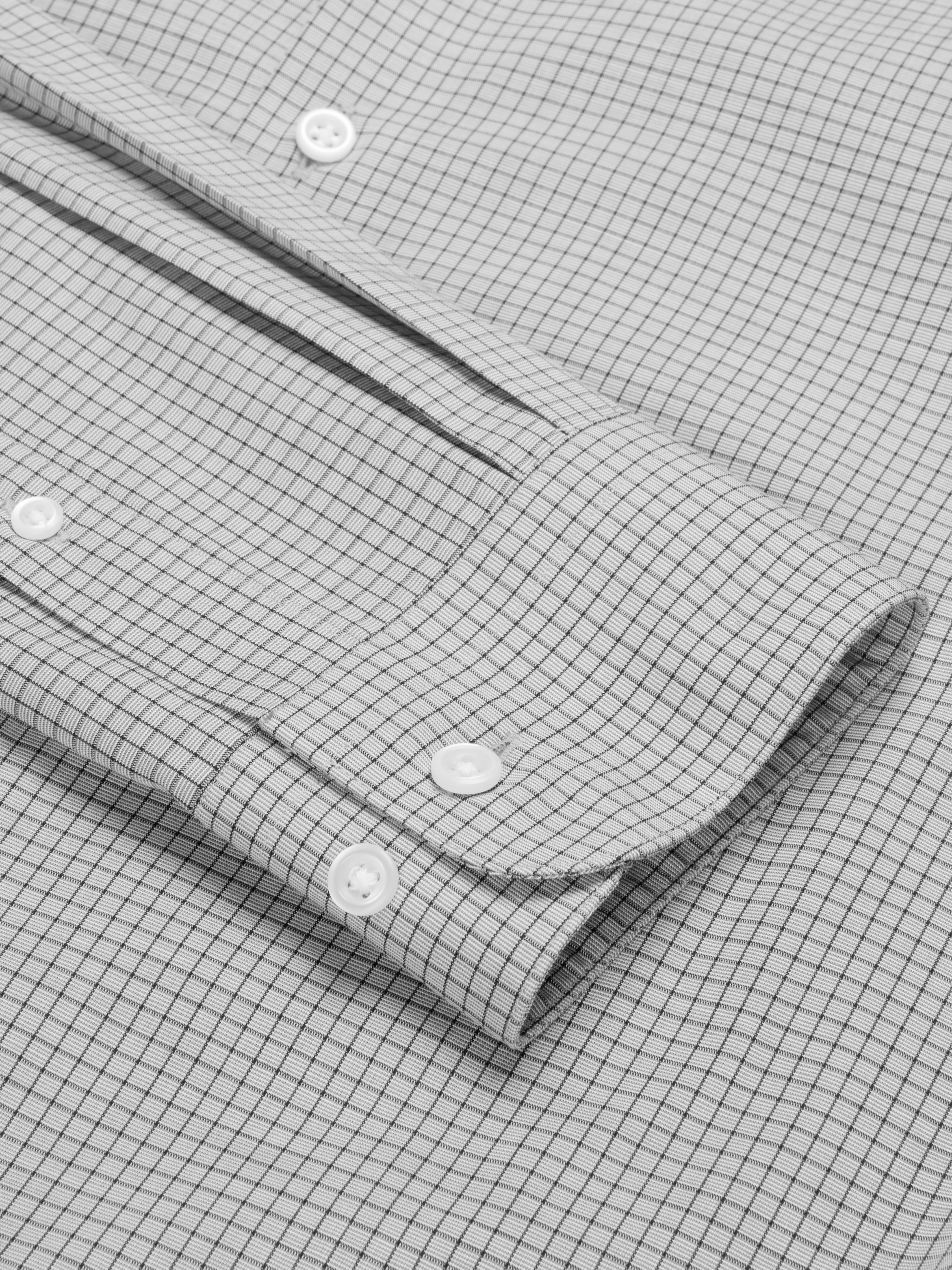 Modern Fit Check Dress Shirt
