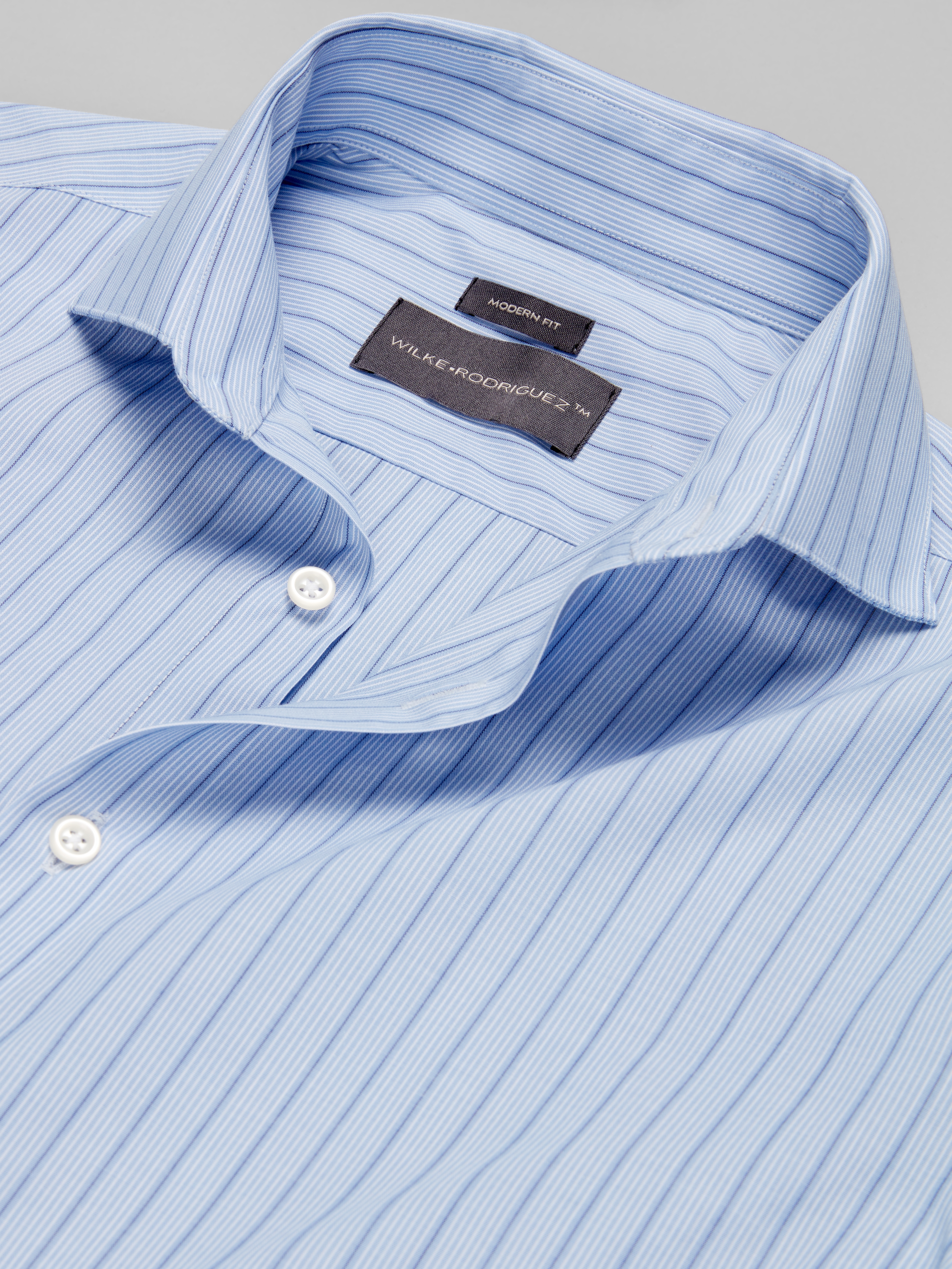 Modern Fit Stripe Dress Shirt