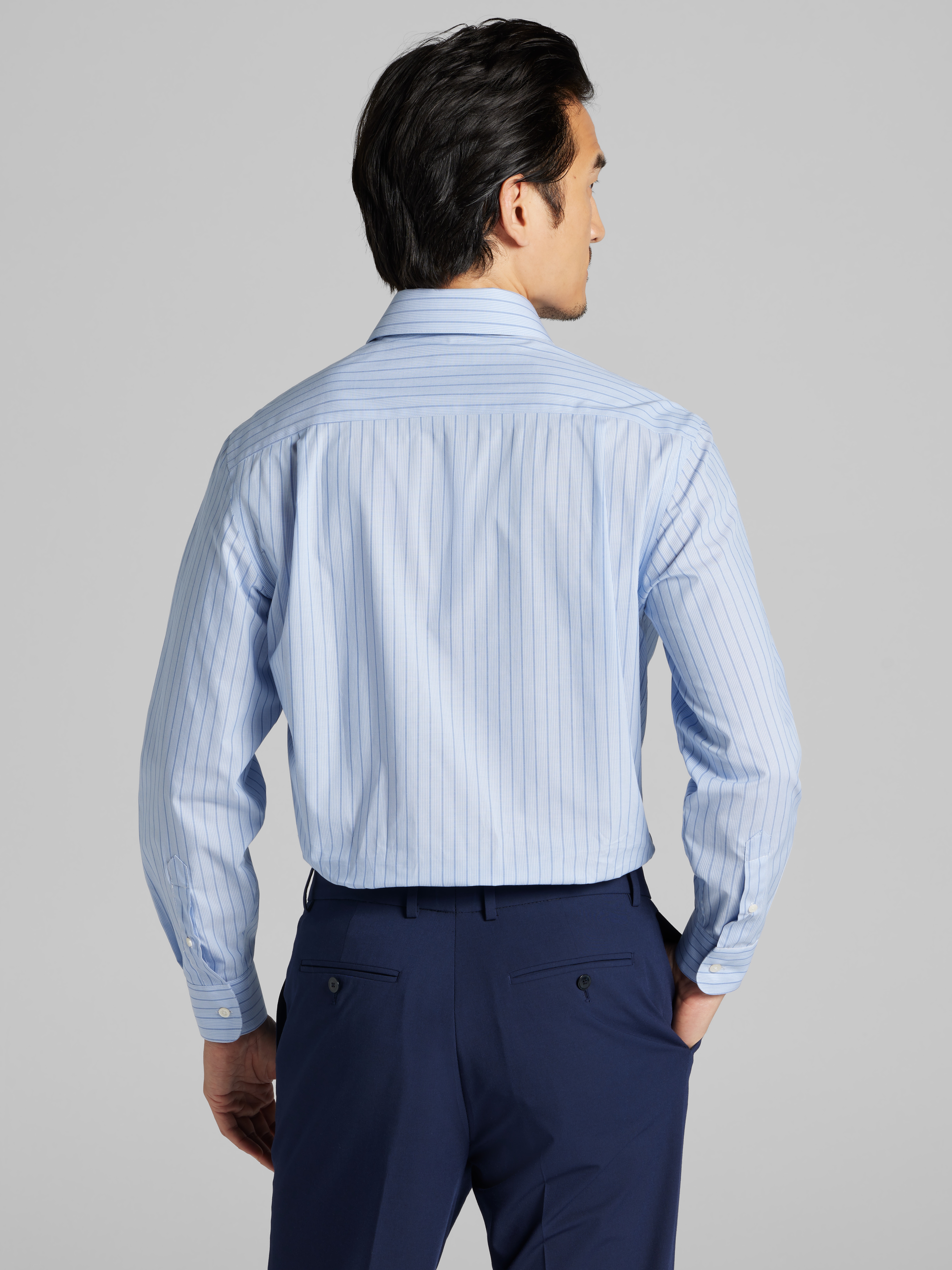 Modern Fit Stripe Dress Shirt