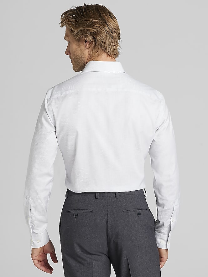 Awearness Kenneth Cole Slim Fit Check Dress Shirt