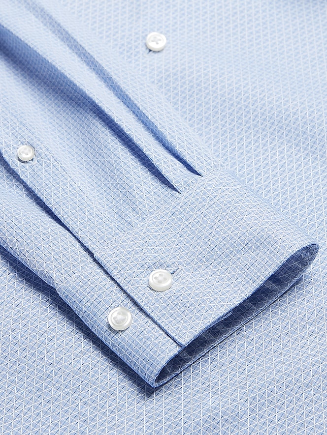 Awearness Kenneth Cole Slim Fit Diamond Dress Shirt
