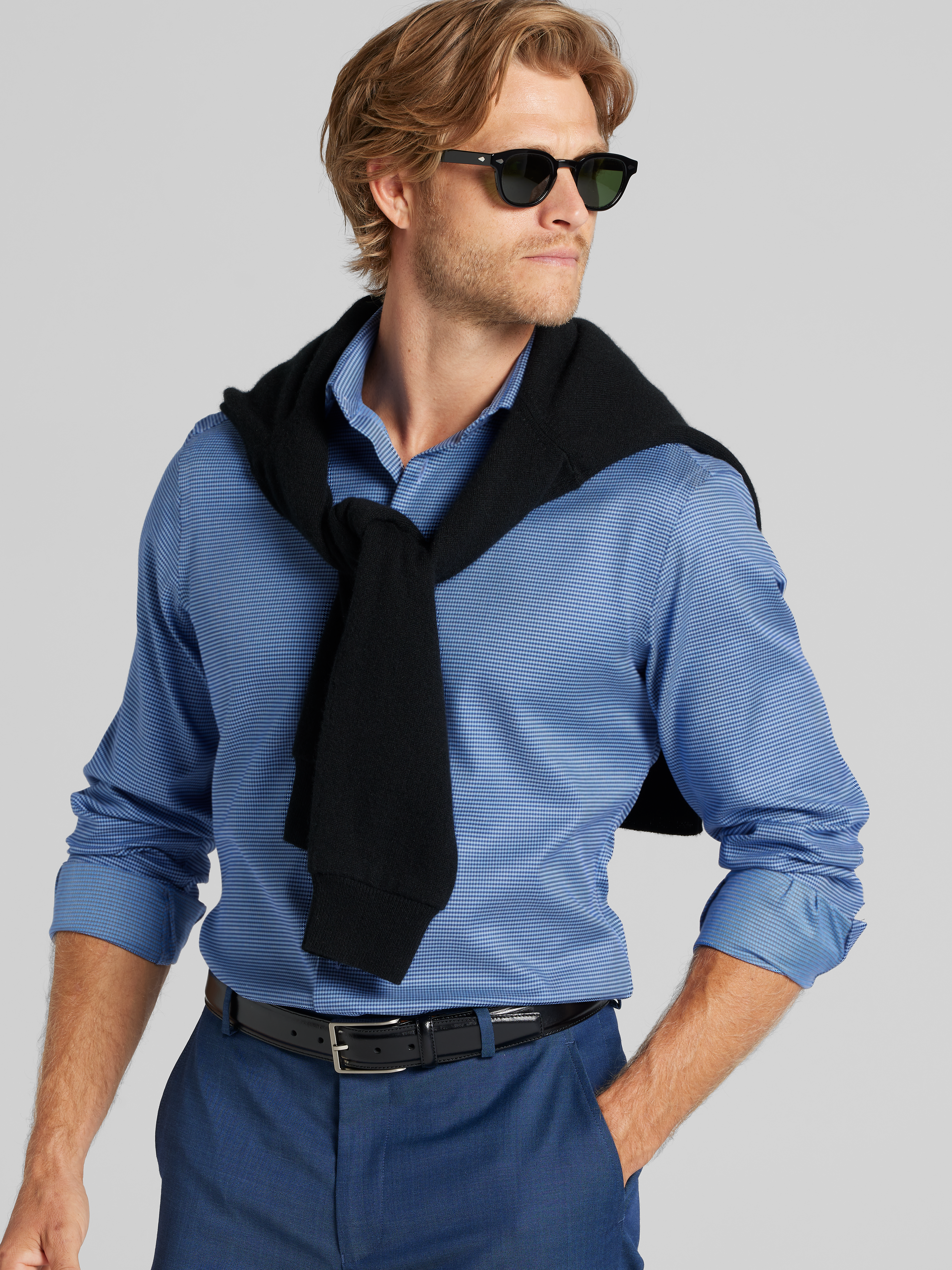 Slim Fit Neat Dress Shirt