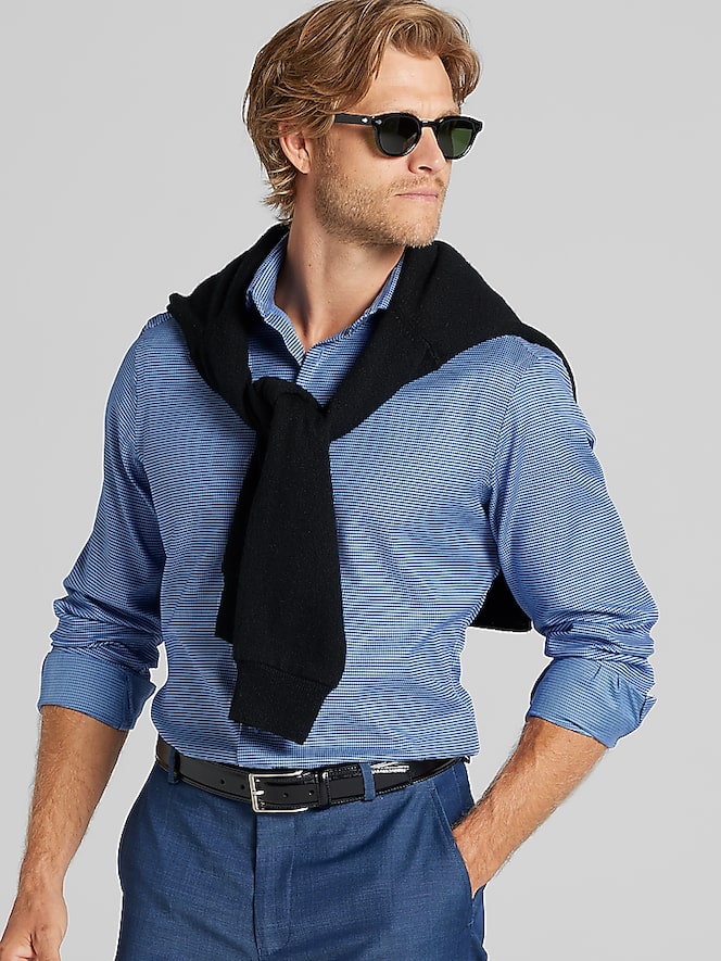 Awearness Kenneth Cole Slim Fit Neat Dress Shirt