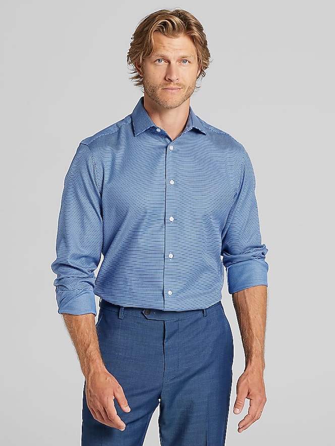 Awearness Kenneth Cole Slim Fit Neat Dress Shirt
