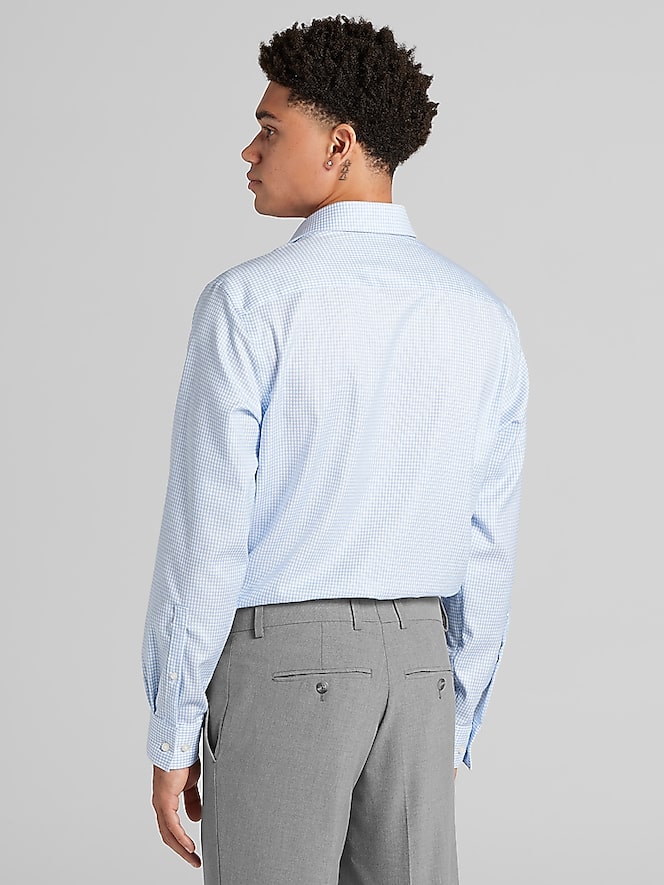 Awearness Kenneth Cole Slim Fit Check Dress Shirt