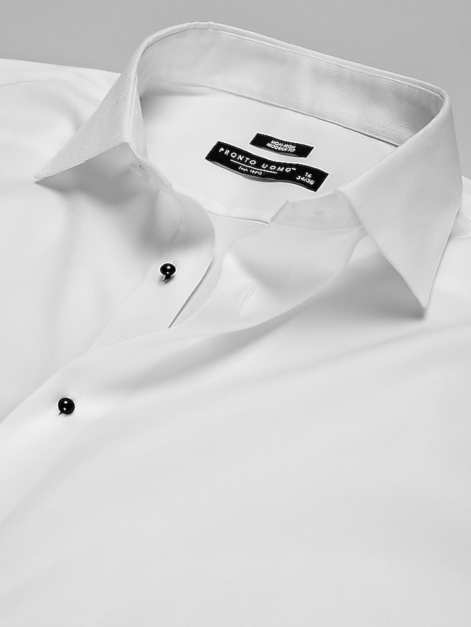 Pronto Uomo Modern Fit Twill Formal Dress Shirt